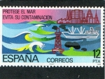 Stamps Spain -  2472- PROTEGE EL MAR EVITA SU CONTAMINACION