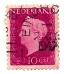 Stamps Netherlands -  REINA-GUILLERMINA 1947