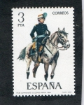 Stamps Spain -  2425- COMANDANTE DE ESTADO MAYOR  1884