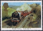 Stamps United Kingdom -  TRENES DE RENOMBRE MUNDIAL. 