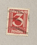 Stamps Europe - Austria -  Cifra