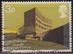 Stamps United Kingdom -  Gran Bretaña 1971 Scott 657 Sello º Edificios Modernos Ciencias Fisicas Universidad Colegio de Wales