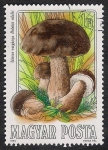 Sellos de Europa - Hungr�a -  SETAS-HONGOS: 1.164.002,01-Boletus edulis -Phil.47537-Dm.984.55-Y&T.2936-Mch.3709-Sc.2874