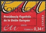 Stamps Spain -  Presidencia española de la unión europea. Ed 4547