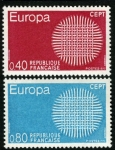 Sellos de Europa - Francia -  Europa´70