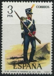Stamps Spain -  E2352 - Uniformes militares