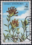 Sellos de Europa - Espa�a -  FLORA 1974. THYMUS LONGIFLORUS (TOMILLO REAL)