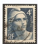 Stamps France -  Marianne de Gandon