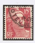 Stamps France -  Marianne de Gandon