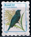 Sellos de America - Brasil -  Pajaro