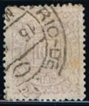 Stamps Brazil -  Scott  96  Cifras (2)