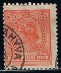 Stamps Brazil -  Scott  212  Cabeza de Libertad