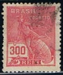 Stamps Brazil -  Scott  250  Mercurio