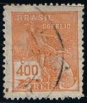 Stamps Brazil -  Scott  252  Mercurio (2)