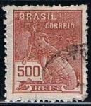 Stamps Brazil -  Scott  253  Mercurio (2)