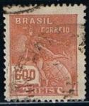 Stamps Brazil -  Scott  255  Mercurio (2)