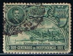 Stamps Brazil -  Scott  262  Pres. Pessoa y esposicion Nacional