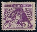 Stamps Brazil -  Scott  385  Alegoria