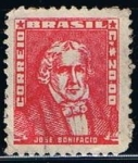 Sellos de America - Brasil -  Scott  800  Jose Bonifacio