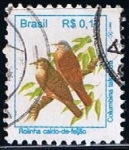 Stamps Brazil -  Scott  2446  Columbina talpacoti