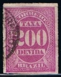 Stamps Brazil -  Scott  J13  Cifras