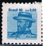 Sellos de America - Brasil -  Scott  RA26  Fr. Loseph Damien (2)