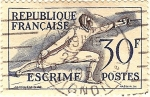 Stamps Europe - France -  Escrime