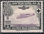 Sellos de Europa - Espa�a -  339 Pro Cruz Roja Española. Avión Plus-Ultra, y travesía Palos-Buenos Aires.