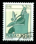 Stamps Poland -  Zodiaco