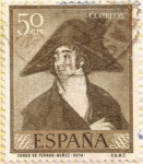 Stamps : Europe : Spain :  "Conde de Fernán-Núñez" - Goya