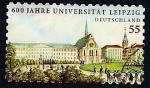 Sellos de Europa - Alemania -  sexto centenario Universidad de Leipzig