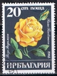 Sellos del Mundo : Europe : Bulgaria : Scott  3077  Rosa radiman (5)