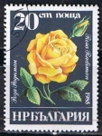 Stamps Bulgaria -  Scott  3077  Rosa radiman (8)