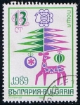 Sellos de Europa - Bulgaria -  Scott  3383  Año nuevo 1989