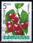 Stamps Bulgaria -  Scott  2965  Cerezas