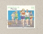 Stamps Australia -  Carrera de placer