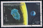 Stamps Cambodia -  Scott  482  Exploracion del espacio (Luna)