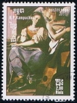 Stamps Cambodia -  Scott  608  St Cecilia by Schedoni