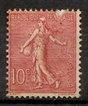 Stamps France -  Sembradora (fondo de líneas)