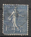 Stamps France -  Sembradora (fondo de líneas)