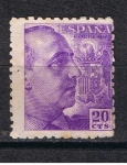 Stamps Spain -  Edifil  1047  Cid y General Franco.  