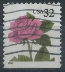 Stamps United States -  Rosa