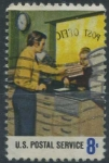 Stamps United States -  Servicio postal