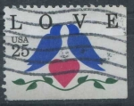 Stamps United States -  Amor