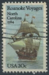 Stamps United States -  Barco