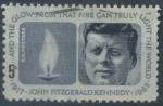 Stamps United States -  John Fitzgerald Kennedy (1917-1963)