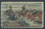 Stamps United States -  Charles M. Russell - Pintor