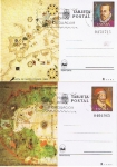 Sellos de Europa - Espaa -  TARJETAS ENTERO POSTALES ESPAMER 80 MAT. PD BARCELONA