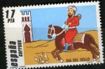 Stamps Spain -  Dia del Sello 1984