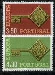 Sellos de Europa - Portugal -    Europa´68